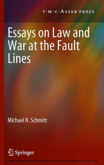 Essays on Law and War at the Fault Lines main product photo