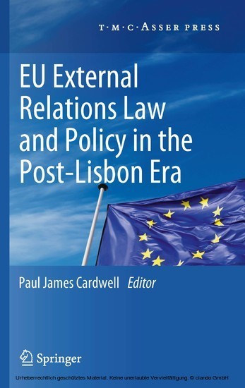EU External Relations Law and Policy in the Post-Lisbon Era main product photo