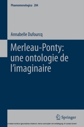 Merleau-Ponty: une ontologie de l'imaginaire