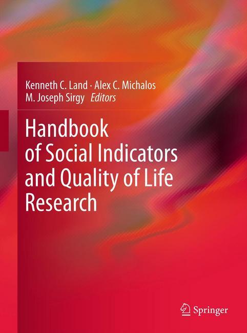 Handbook of Social Indicators and Quality of Life Research main product photo