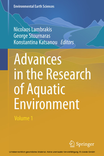 Advances in the Research of Aquatic Environment main product photo