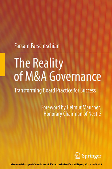 The Reality of M&A Governance main product photo