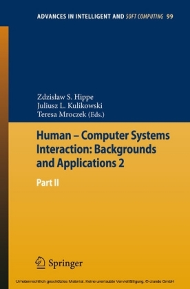 Human - Computer Systems Interaction: Backgrounds and Applications 2. Pt.2