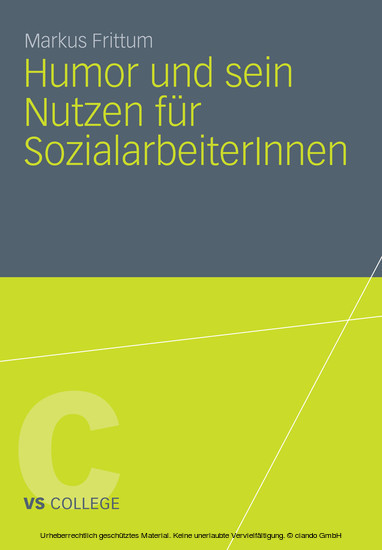 Humor und sein Nutzen für SozialarbeiterInnen main product photo