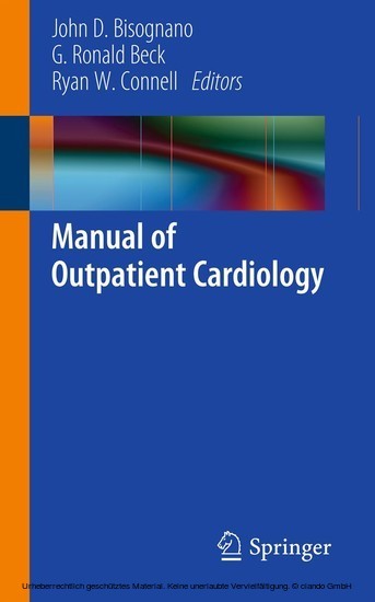 Manual of Outpatient Cardiology main product photo