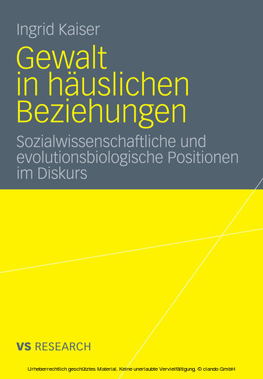 Gewalt in häuslichen Beziehungen main product photo