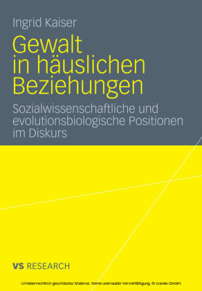 Gewalt in häuslichen Beziehungen