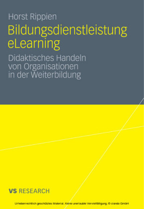 Bildungsdienstleistung eLearning