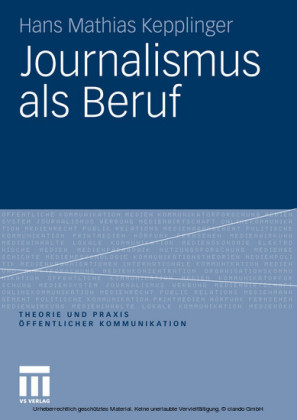 Journalismus als Beruf