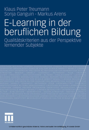 E-Learning in der beruflichen Bildung