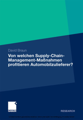 Von welchen Supply-Chain-Management-Maßnahmen profitieren Automobilzulieferer?
