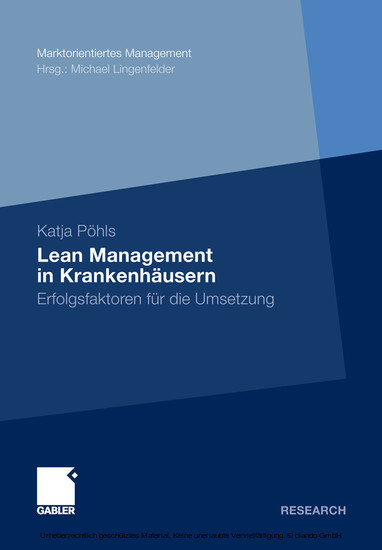Lean Management in Krankenhäusern main product photo
