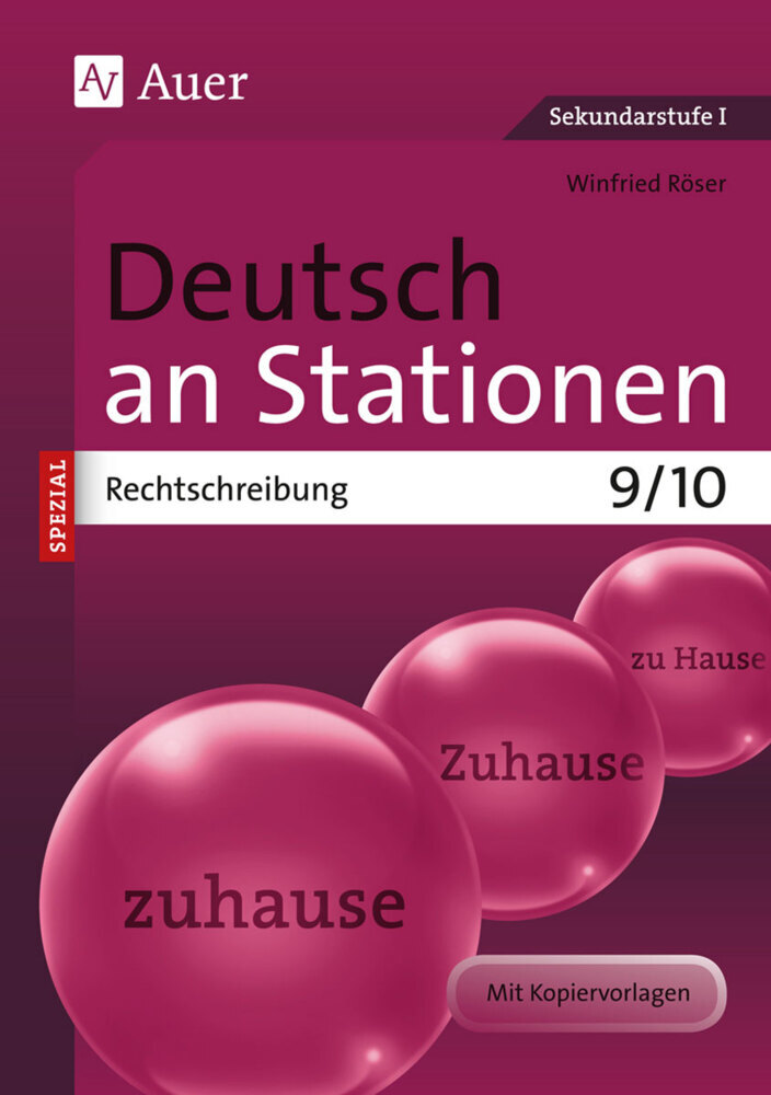 Deutsch an Stationen, Rechtschreibung 9/10 main product photo