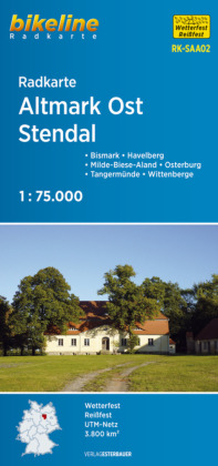 Bikeline Radkarte Altmark Ost, Stendal