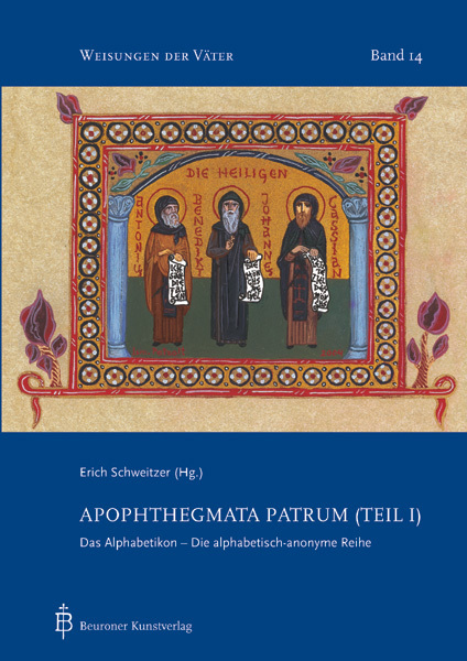 Apophthegmata Patrum. Tl.1 main product photo