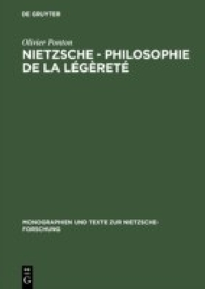 Nietzsche - Philosophie de la légèreté main product photo