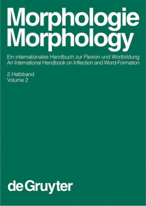 Morphologie / Morphology. 2. Halbband. Pt.2