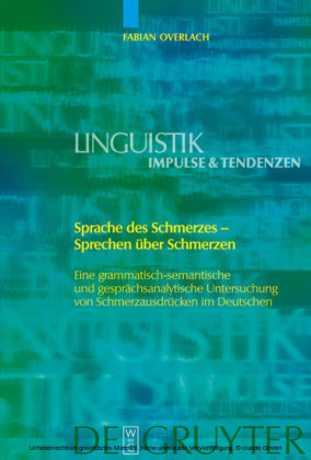 Sprache des Schmerzes - Sprechen über Schmerzen