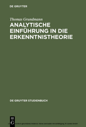 Analytische Einführung in die Erkenntnistheorie