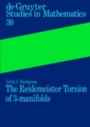 The Reidemeister Torsion of 3-Manifolds main product photo