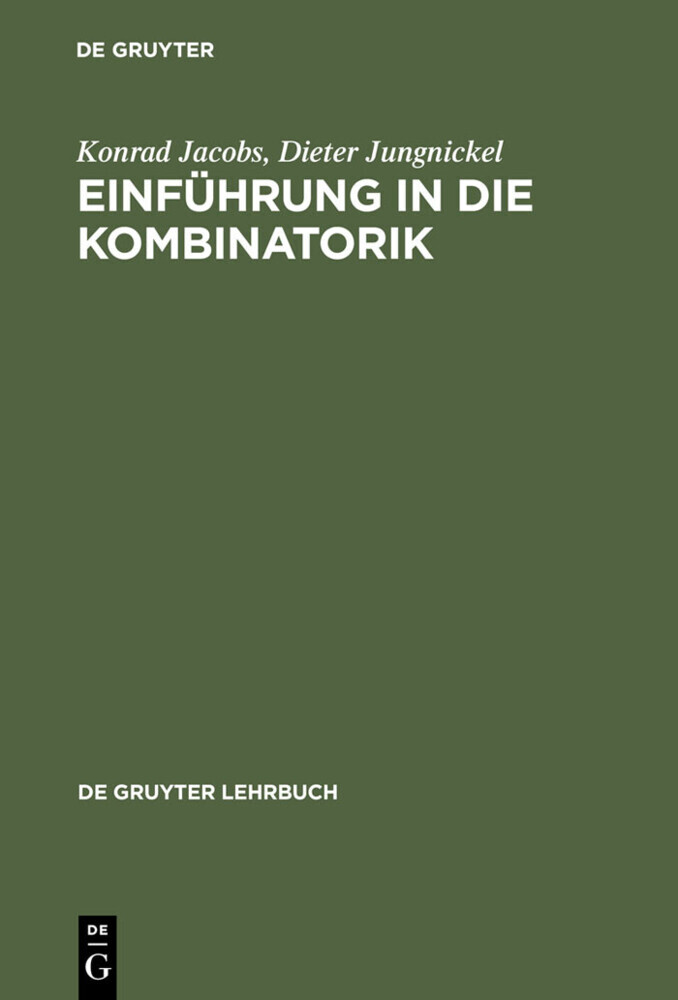 Einführung in die Kombinatorik main product photo