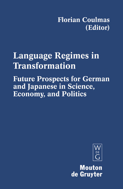 Language Regimes in Transformation main product photo