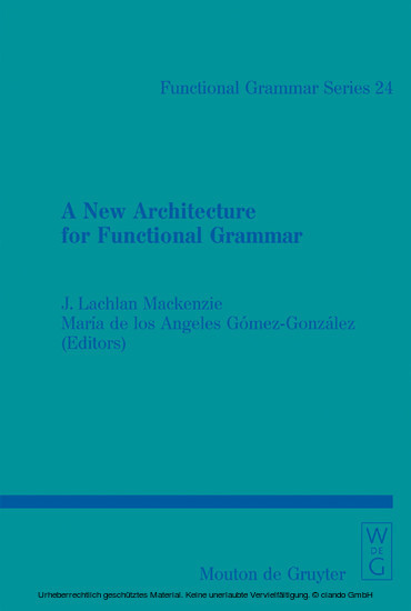 A New Architecture for Functional Grammar main product photo