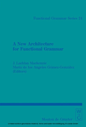 A New Architecture for Functional Grammar