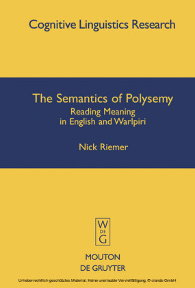 The Semantics of Polysemy