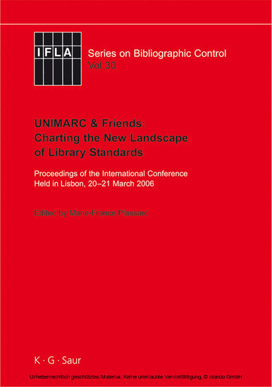 UNIMARC & Friends: Charting the New Landscape of Library Standards main product photo