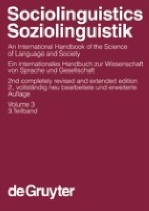 Sociolinguistics / Soziolinguistik. Volume 3