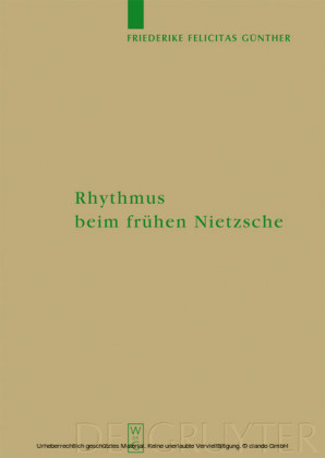 Rhythmus beim frühen Nietzsche