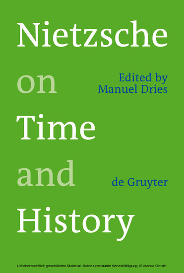 Nietzsche on Time and History main product photo