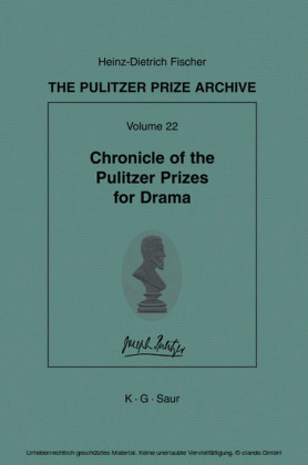 Chronicle of the Pulitzer Prizes for Drama