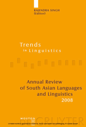 Annual Review of South Asian Languages and Linguistics