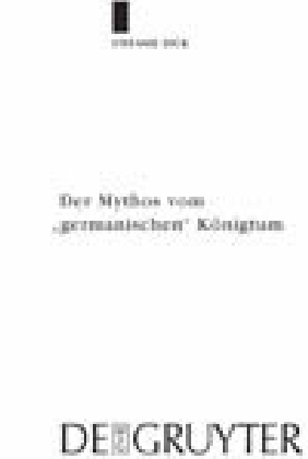 Der Mythos vom 'germanischen' Königtum main product photo