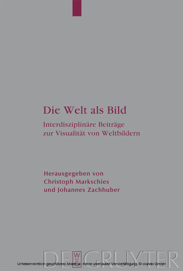 Die Welt als Bild main product photo