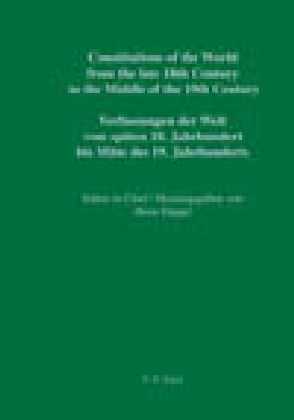 Constitutional Documents of Denmark, Norway and Sweden 1809-1849 / Verfassungsdokumente Dänemarks, Norwegens und Schwedens 1809-1849 / Forfatningsdokumenter fra Danmark, Norge og Sverige 1809-1849 / Konstitusjonelle dokumenter i Danmark, Norge og Sverige 