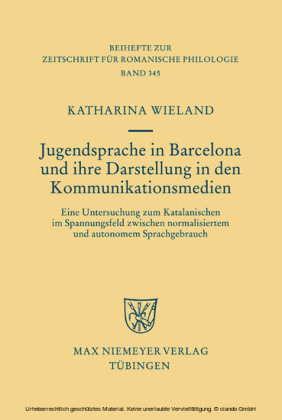 Jugendsprache in Barcelona und ihre Darstellung in den Kommunikationsmedien