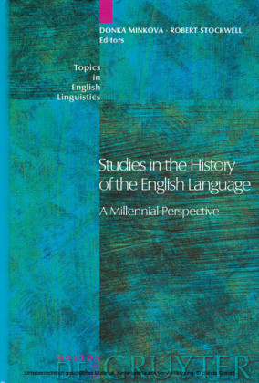 Studies in the History of the English Language