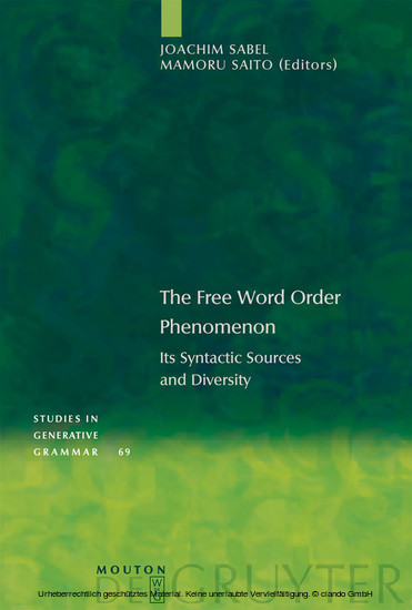 The Free Word Order Phenomenon main product photo