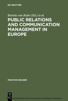 Public Relations and Communication Management in Europe