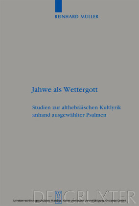 Jahwe als Wettergott