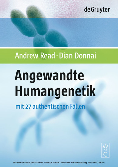 Angewandte Humangenetik main product photo