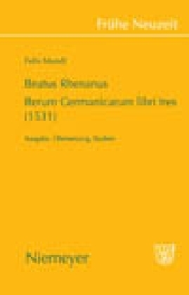 Beatus Rhenanus: Rerum Germanicarum libri tres (1531)