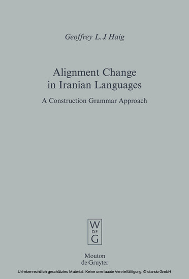 Alignment Change in Iranian Languages main product photo