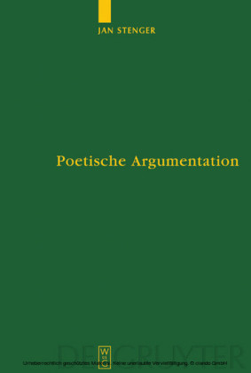 Poetische Argumentation
