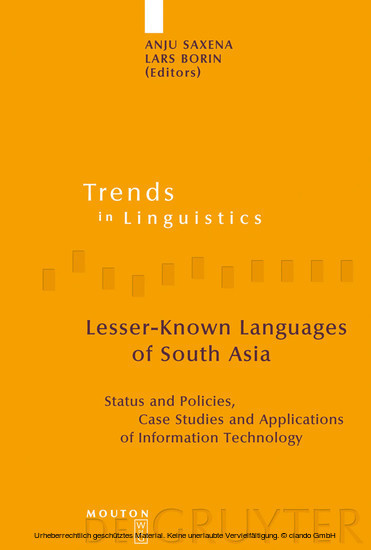 Lesser-Known Languages of South Asia main product photo