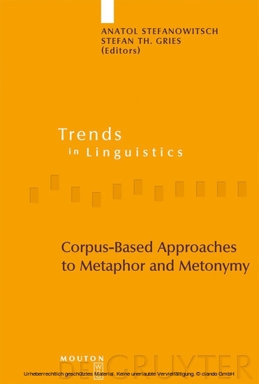 Corpus-Based Approaches to Metaphor and Metonymy main product photo