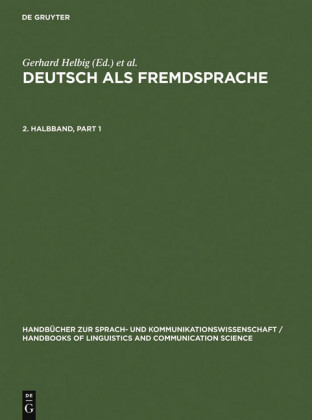 Deutsch als Fremdsprache. 2. Halbband. 2. Halbbd.